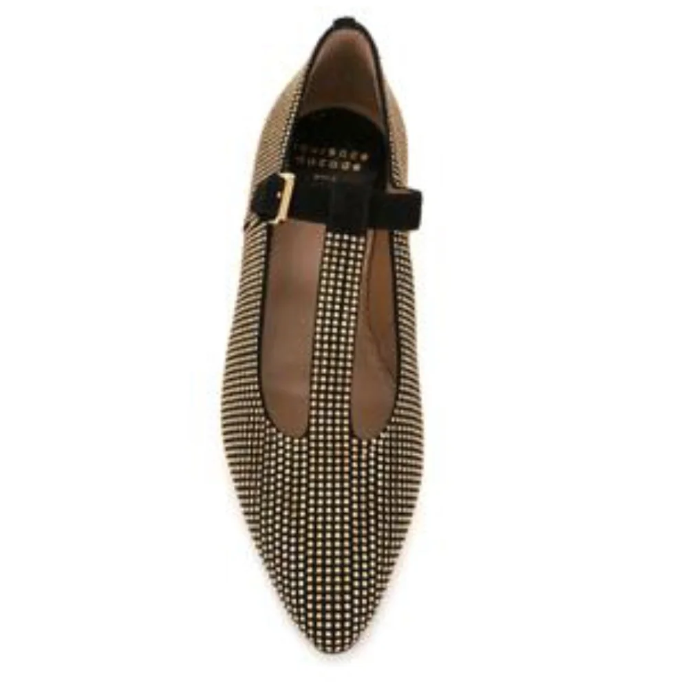 5️⃣2️⃣Laurence Dacade VRONI STUDDED PUMPS GOLD - Picture 3 of 3